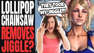 Lollipop Chainsaw Repop ACCUSED Of CENSORSHIP After Gamers Discover REMOVED Jiggle Physics FROM GAME [upl. by Hairahs]