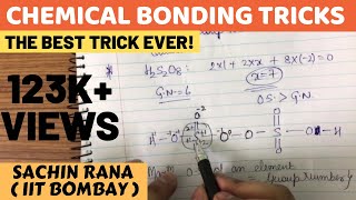 Draw Inorganic compounds using OXIDATION STATE  Chemical Bonding Tricks  JEE NEET 2020 [upl. by Ottavia732]