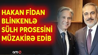 ABŞ və Türkiyə Bakıİrəvan münasibətlərini müzakirə etdi  Blinkendən Hakan Fidana zəng [upl. by Ednutey709]