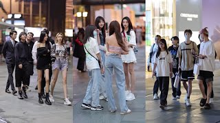 Korean Japanese Chinese Style Fashion  Street Fashion  Week 5 [upl. by Caia158]