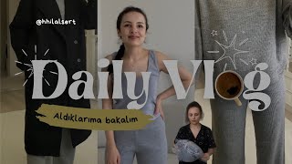 VLOG  Sultan kebabı yaptım aldıklarımı denemeli gösteriyorum [upl. by Laeynad649]