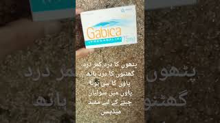 Gabica cap uses shortvideo jointpain [upl. by Yelnet]