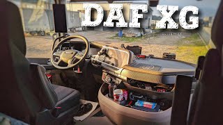 POV New DAF XG INTERIOR😎 [upl. by Yelahc]