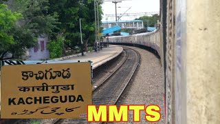 KACHEGUDA  FALAKNUMA MMTS full journey compilation [upl. by Annoyek]