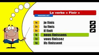 Cómo conjugar el verbo Finir  Indicatif Présent [upl. by Pournaras]