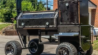 A Santa Maria Grill inside a Smoker [upl. by Llesram]