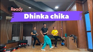 Dhinka Chika  Ready  Dance Fitness Cover  HighEnergy Bollywood Fitness  Zumba [upl. by Oravla188]