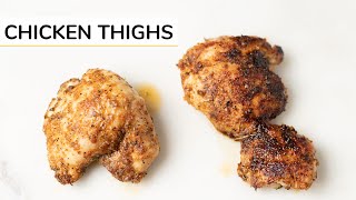 BEST BAKED CHICKEN THIGHS  easy recipe [upl. by Ticon]