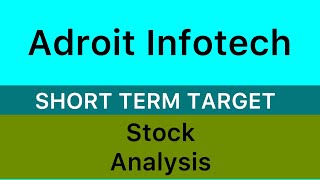 ADROIT INFOTECH LTD STOCK TARGET 🌺 ADROIT INFOTECH LTD STOCK NEWS  ADROIT INFOTECH NEWS 121124 [upl. by Acemat]