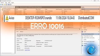 Como Corrigir o Erro DistributedCOM 10016 no Windows 11 [upl. by Reerg320]