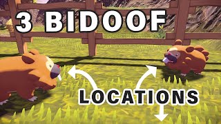 3 Bidoof Locations for Quest Bothersome Bidoof ► Pokemon Legends Arceus [upl. by Nnylirret]