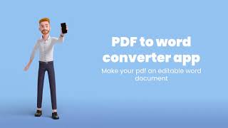 PDF to Word Converter App [upl. by Gombach]