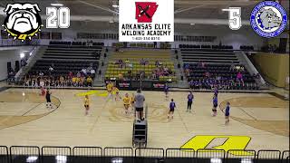 Quitman Vs Bald Knob Girls Varsity Volleyball [upl. by Happy]