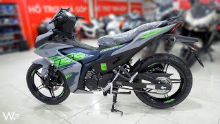 Yamaha EXCITER 155 VVA \ Y16ZR ABS 2024 Matte Gray ➖ Walkaround ❗️❗️ [upl. by Airekal894]