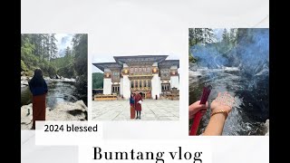 Life in Bhutan Bumthang vlog Jamphel lhakhang Kurjey Lhakhang Kenchosum Lhakhang Mebar Tsho [upl. by Ames]