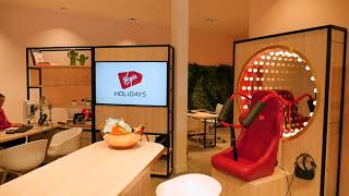 Virgin Holidays  Digital Signage Case Study  Uniguest [upl. by Thayne]