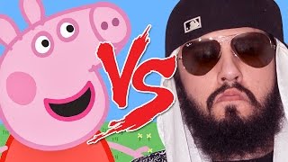 Peppa Pig Vs Mussoumano  Batalha de Rap [upl. by Adnuahsal]