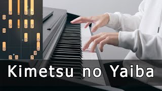 Demon Slayer Kimetsu no Yaiba Episode 19  Riyandi Kusuma  Piano Tutorial  Piano Cover [upl. by Idnas751]