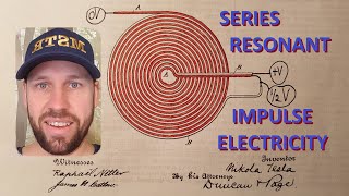 The Series Resonant Bifilar Coil Made For Longitudinal Impulse Electricity [upl. by Jorry5]