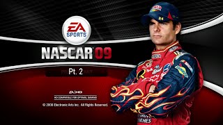 NASCAR 09 Xbox 360  Pt 2 Drivers amp Schemes [upl. by Tlaw528]