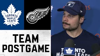 Maple Leafs Media Availability  Postgame at Detroit Red Wings  December 14 2024 [upl. by Nora]