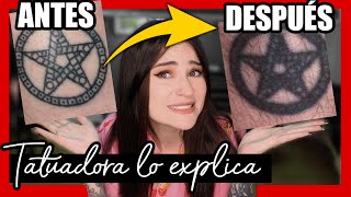 POR QUE SE RÍEGA O EXPANDE LA LÍNEA DE LOS TATUAJES 🚨 [upl. by Steinman]