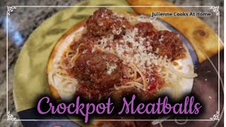 Crockpot Meatballs [upl. by Anuat332]