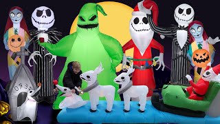 All The Nightmare Before Christmas Inflatable Unboxing Videos Weve Ever Made [upl. by Clarine]