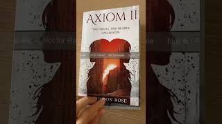 Axiom by Madison Rose dystopian axiom booktok books bookrecs bookrecommendations [upl. by Eniamart371]