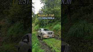 XTRAIL overcomes difficulties on steep and muddy roads xtrail [upl. by Macdonell358]