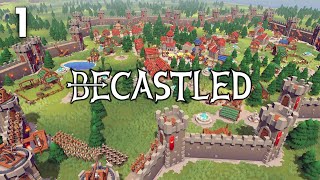 CONSTRUYE Y DEFIENDE EL CASTILLO  BECASTLED Gameplay Español  Ep1 [upl. by Enelrae]