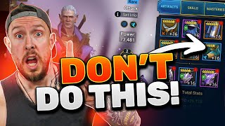 10 Huge Mistakes EVERY Raid Player Should Avoid Wish We Knew Sooner [upl. by Carmella781]