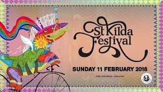 2018 St Kilda Festival lineup [upl. by Eisdnil]