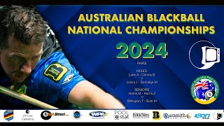 Australian Blackball National Championships 2024  PAIRS  MIXED amp SENIORS [upl. by Eninej847]