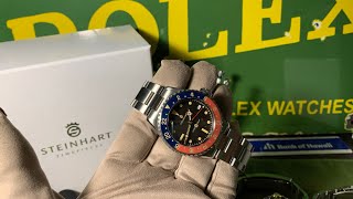 Steinhart Ocean 39 Pepsi GMT Vintage review [upl. by Neleb]