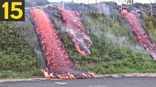 Top 15 Mesmerizing Lava Flows [upl. by Wright]