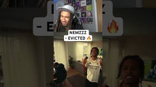 Nemzzz  Evicted REACTION rap [upl. by Lerret]