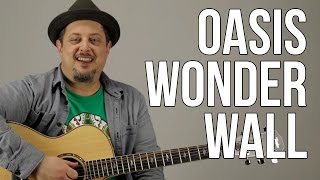 Oasis Wonderwall Guitar Lesson  Tutorial [upl. by Sussi279]