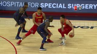 USA vs China Exhibition Game Full Highlights [upl. by Enilrac751]