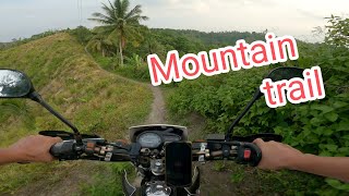 Yamaha XTZ 125  Mountain Trail Philippines South Mindanao [upl. by Tnelc647]