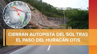 Autopista del Sol sufrió daños por huracán Otis permanece cerrada [upl. by Roselle]