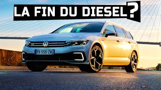 Essai VW Passat GTE 2020 Hybride  La FIN du Diesel [upl. by Neehar]