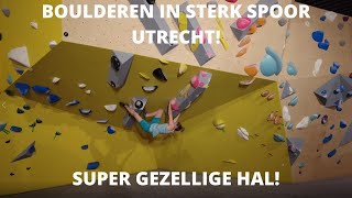 Bouldering at bouldergym Sterk Spoor Utrecht 72 [upl. by Akoyn]