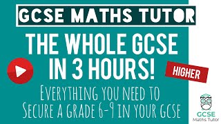 Everything for a Grade 69 in your GCSE Maths Exam Higher Maths Exam Revision  Edexcel AQA amp OCR [upl. by Ellennej521]