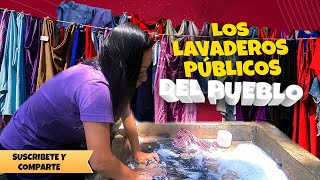 Lavando ropa A MANO EN LOS LAVADEROS PÚBLICOS  Youtubero Salvadoreño [upl. by Shara]