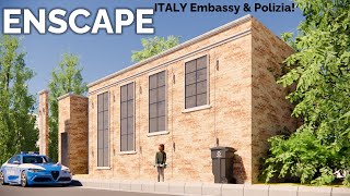 Enscape Tutorial Exterior Rendering Setting  DAYNIGHT [upl. by Keli138]