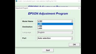 Epson L382 386 486 Sınırsız Ped Resetleme Programı [upl. by Jacquette528]