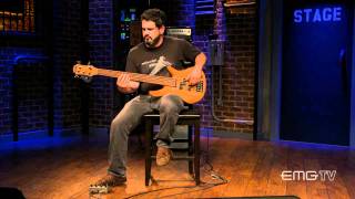 Joe Lester of Intronaut plays Australopithecus solo on EMGtv [upl. by Light947]