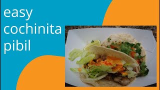 Easy Cochinita Pibil by A Cook Not Mad [upl. by Llerrehs]