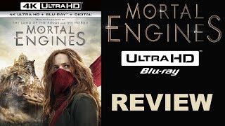 MORTAL ENGINES 4K Bluray Review  The New Reference Standard [upl. by Kassey]